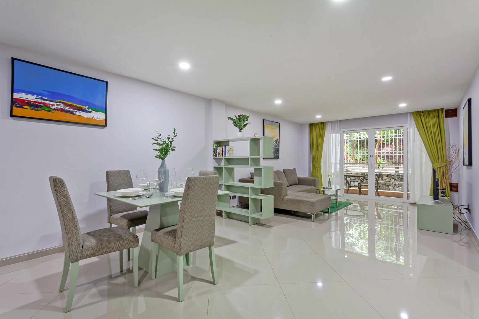 Garden View 1 Bedroom Apartment - 7
